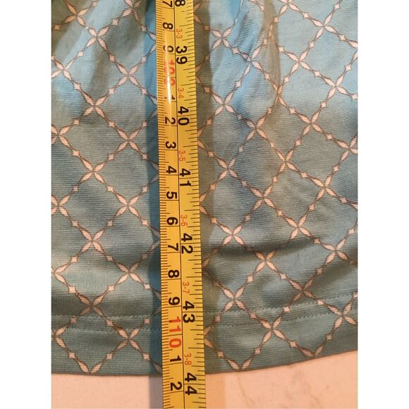 J. McLaughlin Silk Wrap Dress Sz L Robyn Egg Blue - Picture 9 of 9